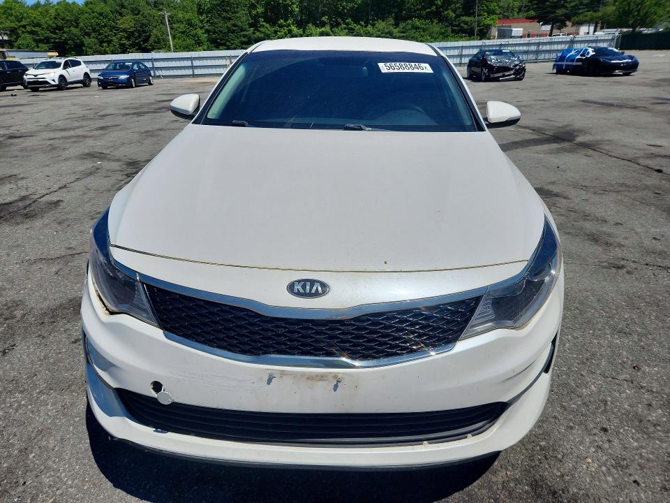 2016 Kia Optima VIN KNAGT4L37G5076926 COPART salvage auction — FRONT END, Salvage Title, sold $550 on 2026-07-14 (photo 5)