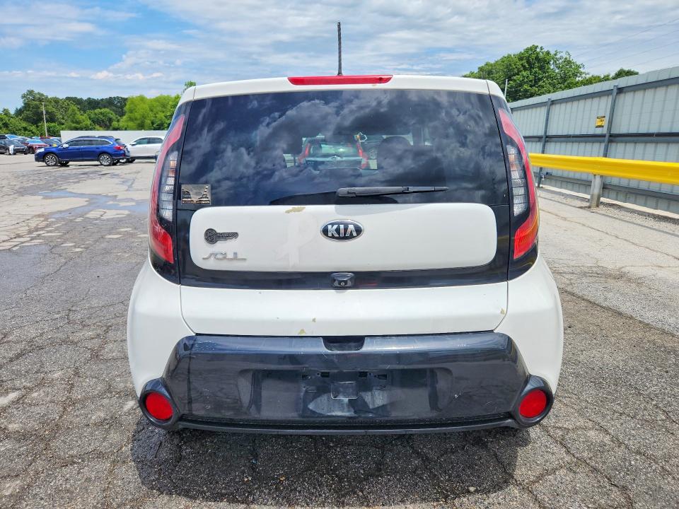 2016 Kia Soul VIN KNDJP3A51G7271212 COPART salvage auction — HAIL, Mo - Salvage Certificate Of Title, sold $875 on 2026-07-27 (photo 5)
