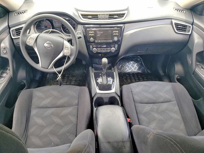 2016 Nissan Rogue VIN JN8AT2MT6GW029350 COPART salvage auction — REAR END, LA - CERT OF TITLE-SALVAGE, sold $250 on 2026-07-24 (photo 8)