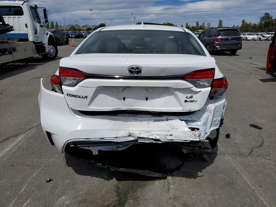 2025 Toyota Corolla VIN JTDBCMFE7S3097905 COPART salvage auction — REAR END, CA - SALVAGE CERTIFICATE, sold $8,800 on 2026-07-02 (photo 6)