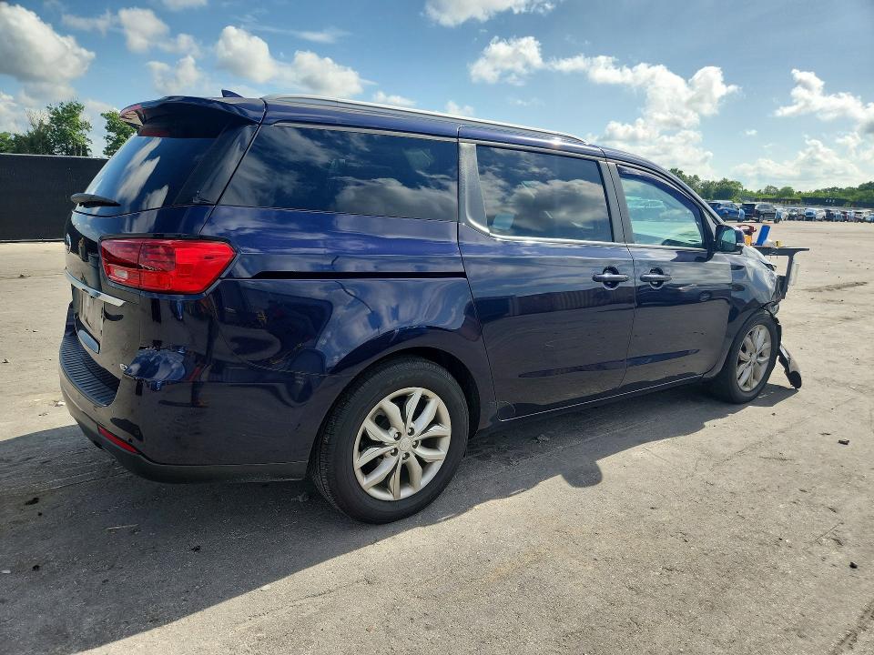 2021 Kia SEDONA VIN KNDMB5C16M6671043 COPART salvage auction — FRONT END, Fl - Certificate Of Destruction, sold $2,500 on 2026-07-23 (photo 3)
