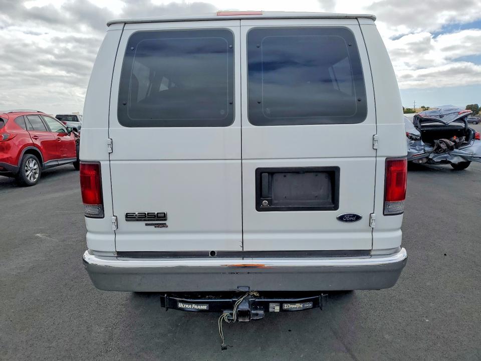 2008 Ford Econoline e350 VIN 1FBNE31LX8DB00777 COPART salvage auction — FRONT END, Ca - Salvage Certificate, sold $1,950 on 2026-07-08 (photo 6)