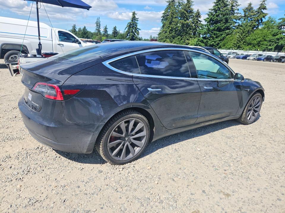 2018 Tesla Model 3 VIN 5YJ3E1EB4JF110843 COPART salvage auction — FRONT END, Wa - Bill Of Sale, sold $7,000 on 2026-07-07 (photo 3)