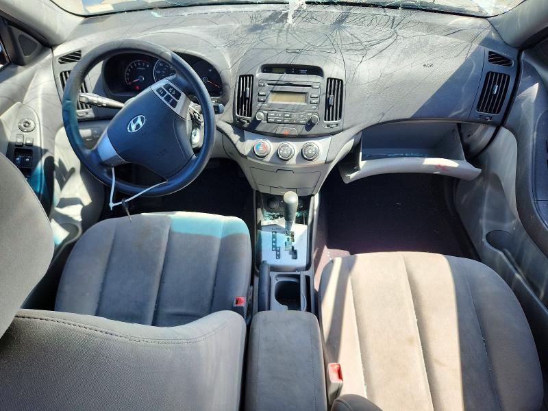 2010 Hyundai Elantra VIN KMHDU4AD8AU972742 COPART salvage auction — FRONT END, Va - Cert Of Title - Salvage, sold $250 on 2026-07-29 (photo 8)