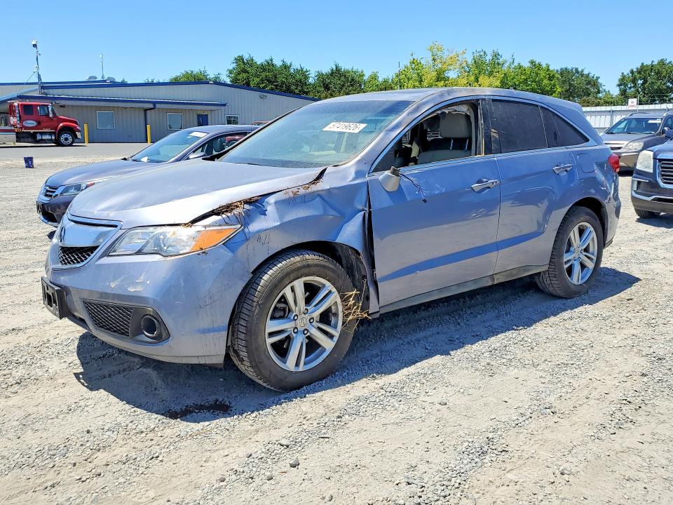 2014 Acura Rdx VIN 5J8TB4H34EL023642 COPART salvage auction — FRONT END, Mt - Dis/Dlr/Exp Only Clean Title, sold $2,550 on 2026-07-09 (photo 1)