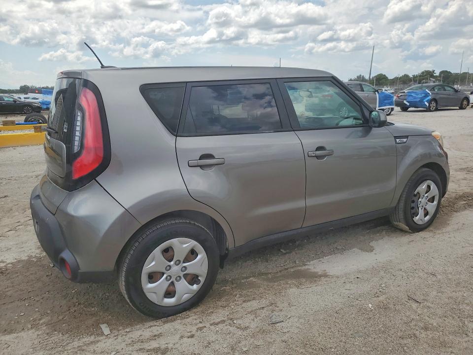 2015 Kia Soul VIN KNDJN2A23F7175814 COPART salvage auction — MINOR DENT/SCRATCHES, Fl - Certificate Of Title, sold $1,000 on 2026-07-14 (photo 3)