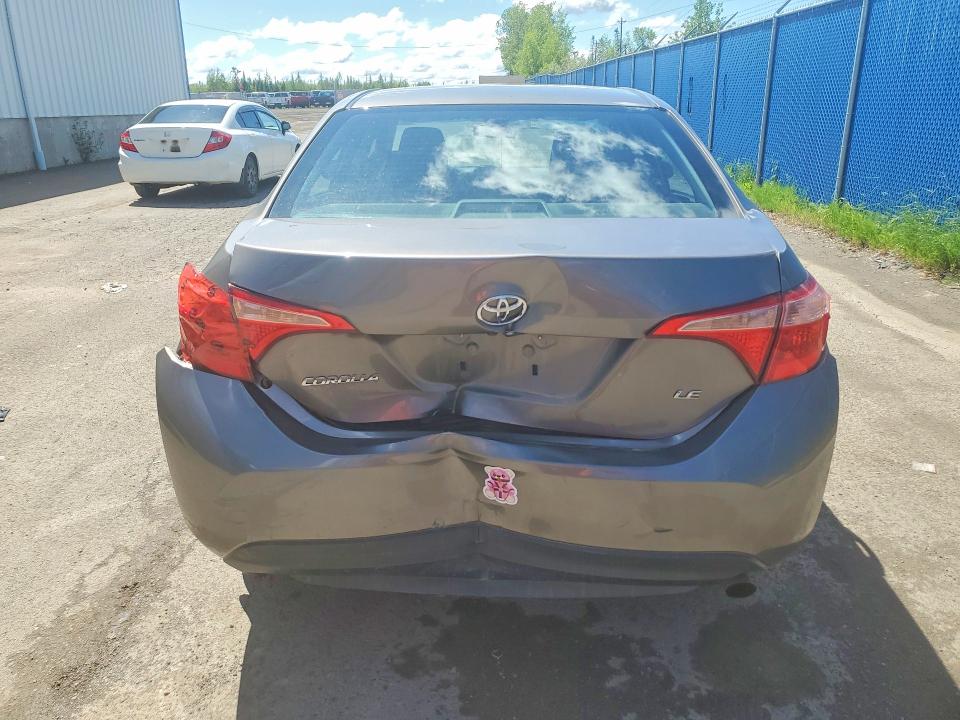2018 Toyota VIN 2T1BURHEXJC096616 COPART salvage auction — REAR END, Ns - Salvage Title, sold $350 on 2026-07-30 (photo 6)