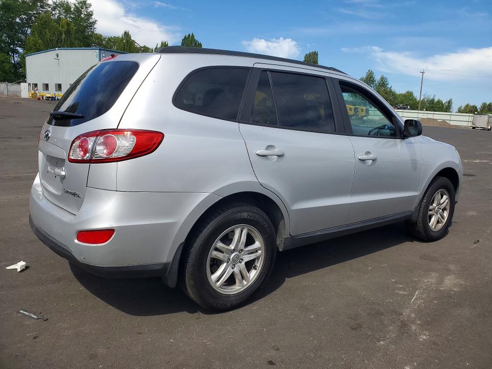 2011 Hyundai Santa fe VIN 5XYZG3AB3BG079505 COPART salvage auction — REAR END, Or - Salvage Title Certificate, sold $125 on 2026-07-29 (photo 3)