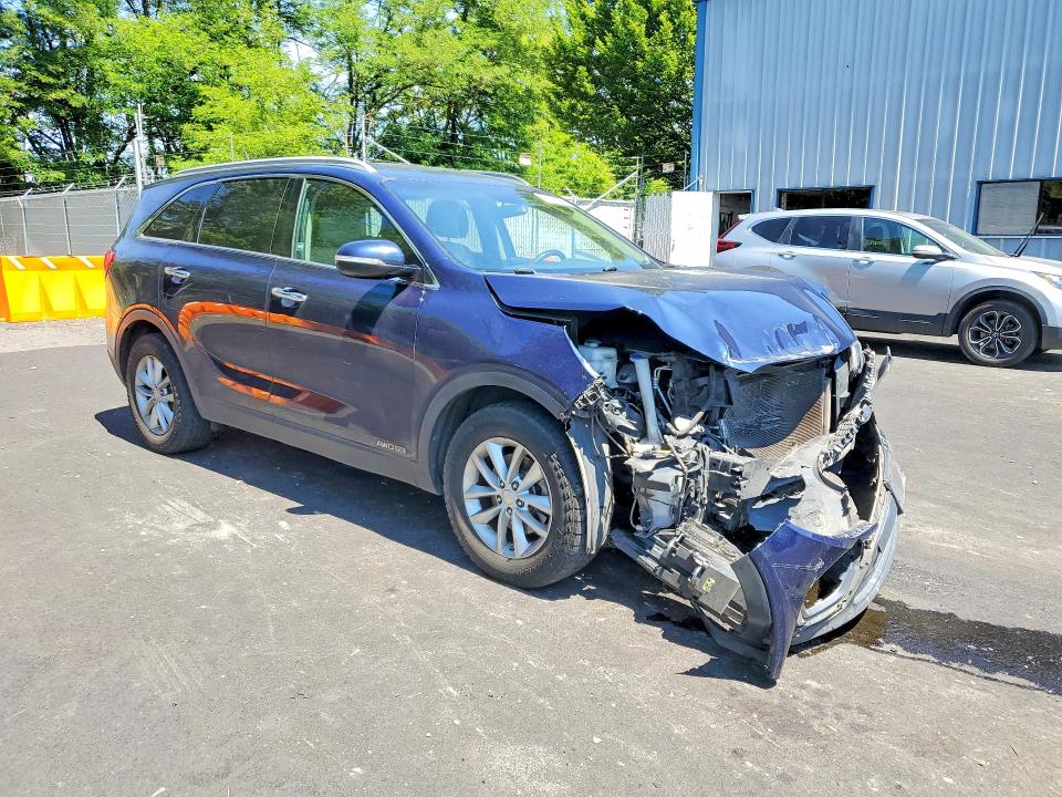 2017 Kia VIN 5XYPGDA56HG234273 COPART salvage auction — FRONT END, Or - Salvage Title Certificate, sold $1,000 on 2026-07-13 (photo 4)