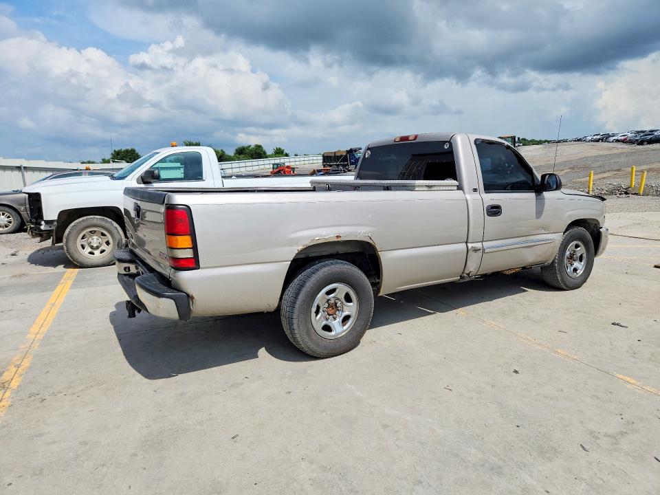 2004 Gmc SIERRA VIN 1GTEC14T24Z207403 COPART salvage auction — REAR END, In - Cert Of Title-Salvage Title, sold $3,550 on 2026-07-09 (photo 3)