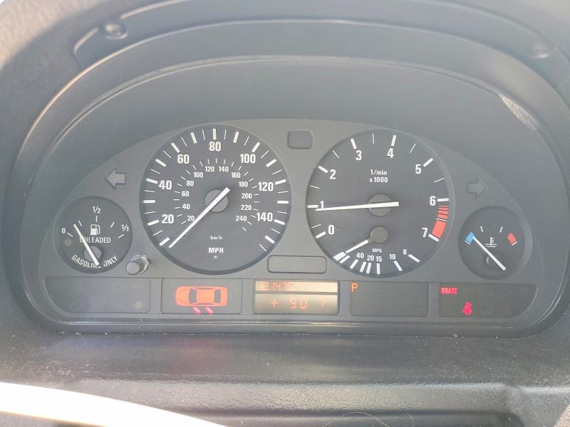 2001 BMW X5 VIN WBAFA53541LM88538 COPART salvage auction — FRONT END, Ca - Salvage Certificate, sold $400 on 2026-07-14 (photo 9)