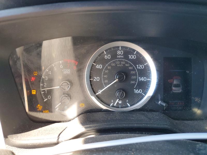 2022 Toyota Corolla VIN 5YFEPMAEXNP273897 COPART salvage auction — FRONT END, CA - CERTIFICATE OF TITLE, sold $2,550 on 2026-07-16 (photo 9)