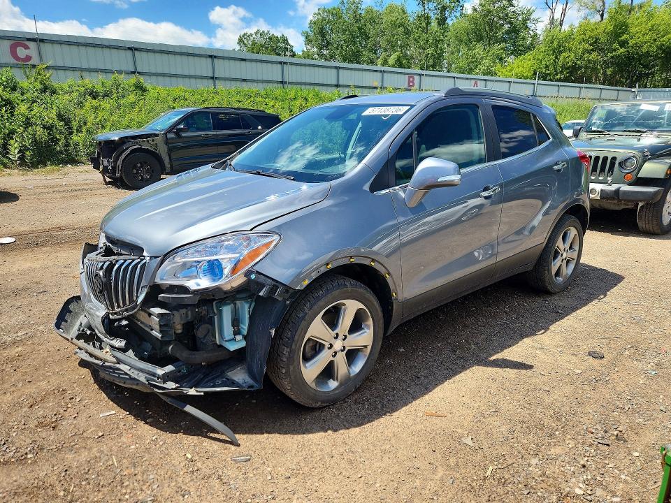 2014 Buick . VIN KL4CJESB6EB627880 COPART salvage auction — FRONT END, Mi - Certificate Of Title, sold $350 on 2026-07-29 (photo 1)