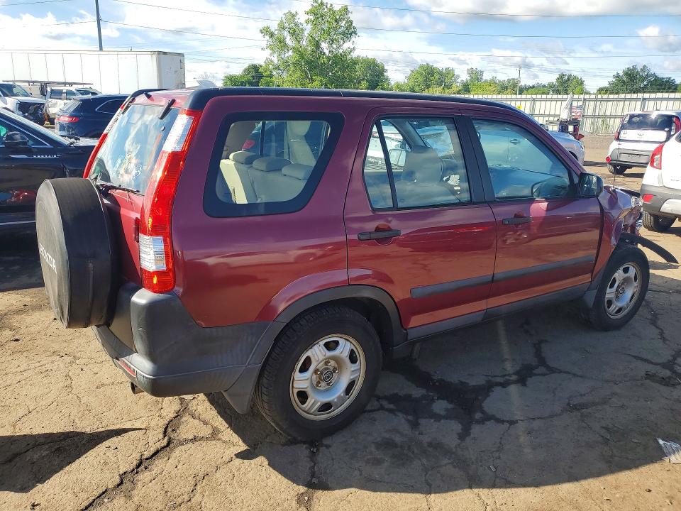 2006 Honda Cr-v VIN SHSRD78516U402083 COPART salvage auction — FRONT END, Mi - Cert Of Title-Salvage Vehicle, sold $875 on 2026-07-31 (photo 3)