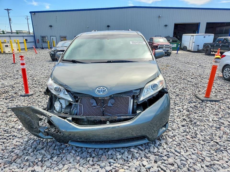 2011 Toyota Sienna VIN 5TDKK3DC2BS013888 COPART salvage auction — FRONT END, Al - Cert Of Title-Salvage Title, sold $1,700 on 2026-08-02 (photo 5)