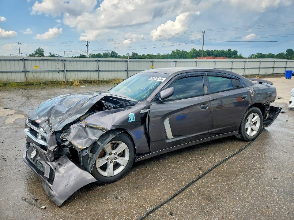 2014 Dodge Charger VIN 2C3CDXBG6EH107369 COPART salvage auction — FRONT END, Al - Cert Of Title-Salvage Title, sold $1,600 on 2026-07-09 (photo 1)