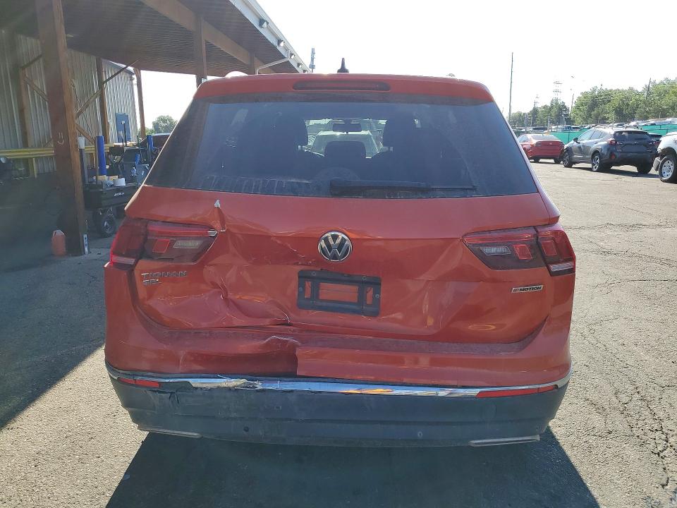 2019 Volkswagen Tiguan VIN 3VV2B7AX2KM020825 COPART salvage auction — REAR END, Co - Public - Salvage Title, sold $4,900 on 2026-07-19 (photo 6)