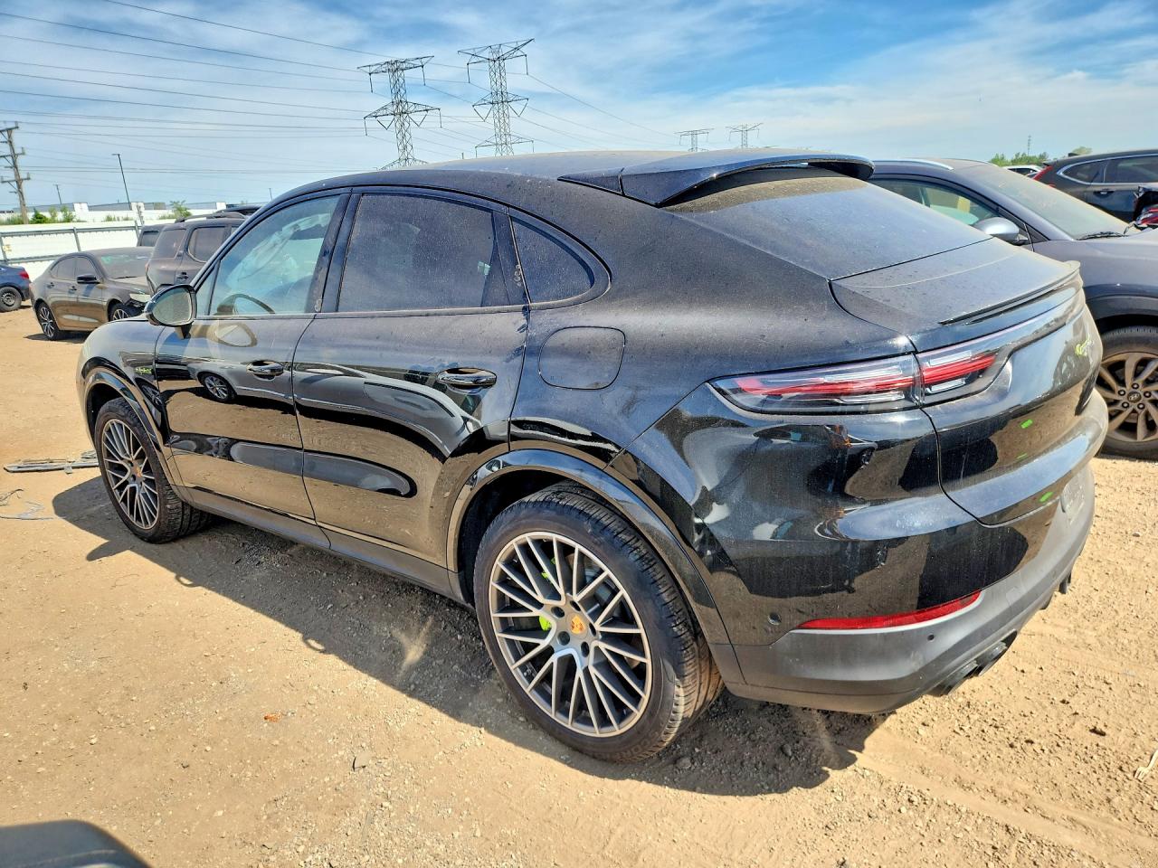 2023 Porsche Cayenne VIN WP1BE2AY7PDA28342 COPART salvage auction — Front End, IL - SALVAGE CERTIFICATE, sold $32,000 on 2026-08-13 (photo 2)
