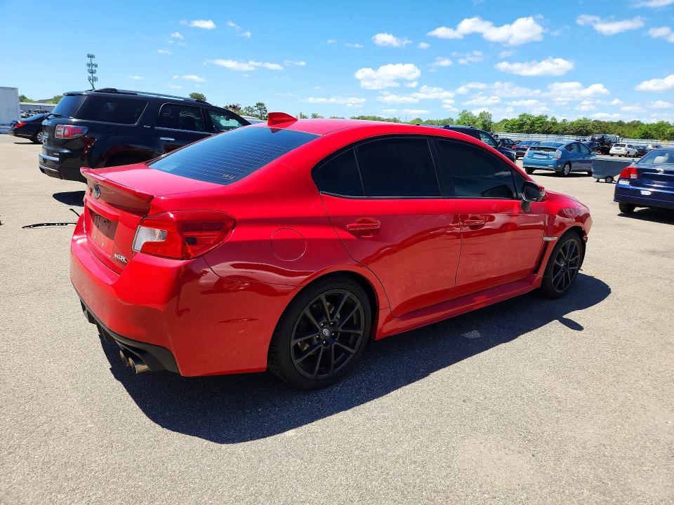 2021 Subaru Wrx VIN JF1VA1P68M8811478 COPART salvage auction — FRONT END, Ny - Mv-907A Salvage Certificate, sold $1,850 on 2026-07-22 (photo 3)