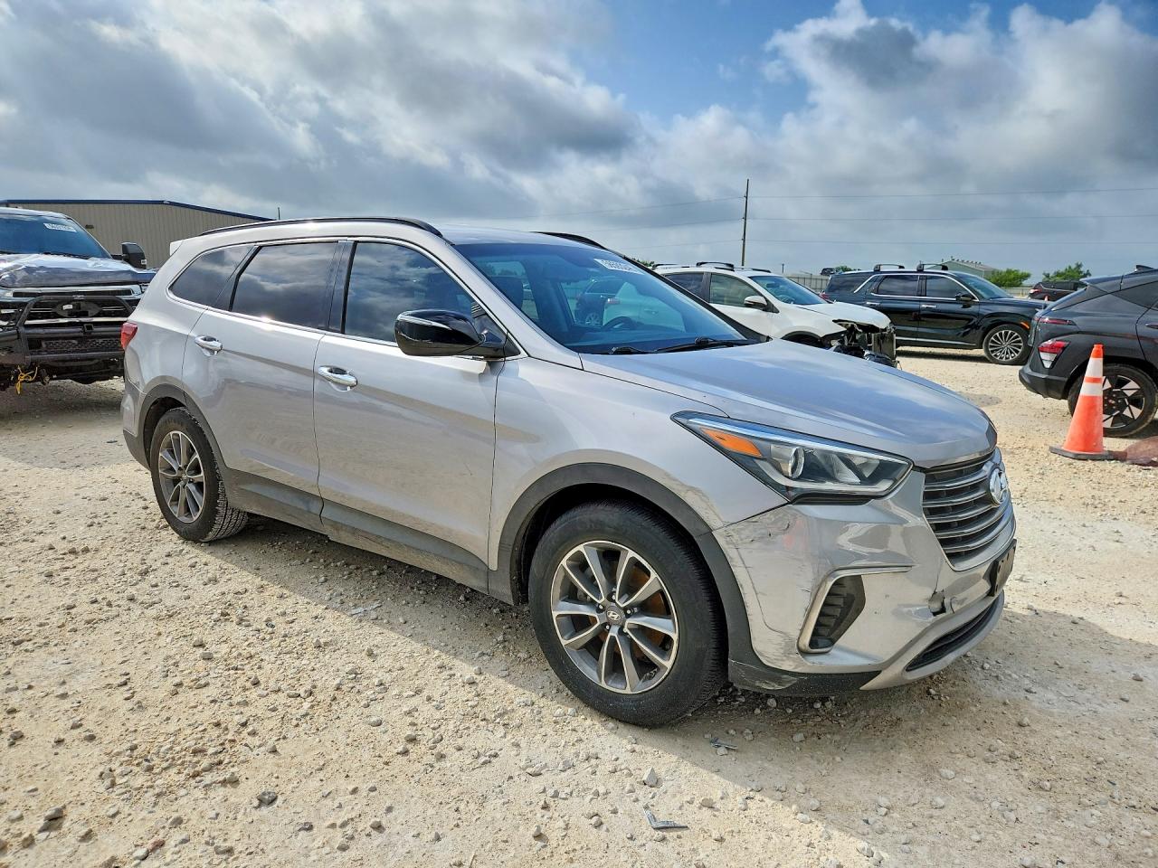 2017 Hyundai Santa Fe VIN KM8SM4HF9HU170516 COPART salvage auction — Front End, MT - CERTIFICATE OF TITLE (P), sold $3,400 on 2026-07-02 (photo 4)