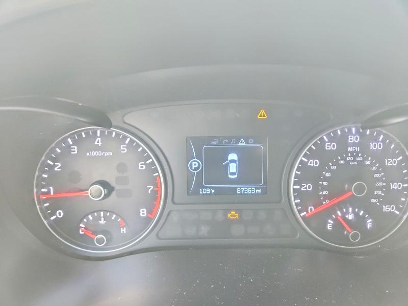 2016 Kia Optima VIN 5XXGU4L39GG012415 COPART salvage auction — REAR END, Al - Cert Of Title-Salvage Title, sold $2,150 on 2026-07-07 (photo 9)