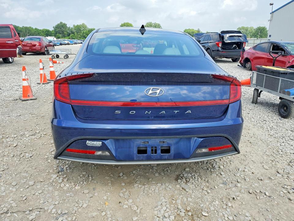 2021 Hyundai Sonata VIN 5NPEG4JA9MH111204 COPART salvage auction — REAR END, Oh - Cert Of Title-Salvage, sold $4,300 on 2026-07-07 (photo 6)