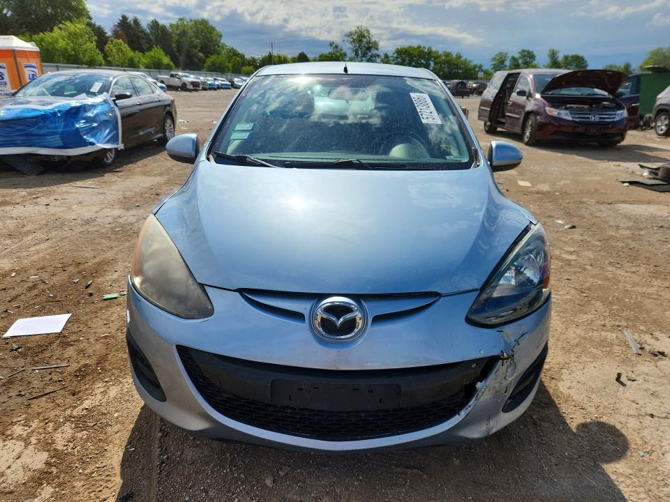 2013 Mazda 2 VIN JM1DE1KY2D0156591 COPART salvage auction — REAR END, Il - Salvage Certificate, sold $775 on 2026-07-28 (photo 5)