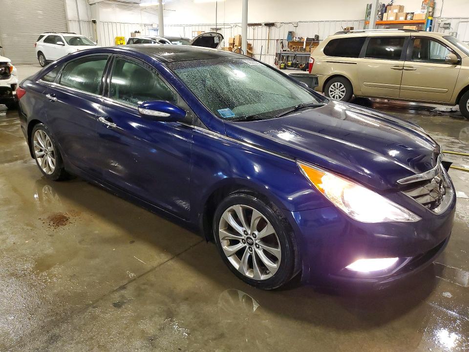 2013 Hyundai VIN 5NPEC4ABXDH561352 COPART salvage auction — FRONT END, Mn - Cert Of Title-Prior Salvage, sold $250 on 2026-07-28 (photo 4)