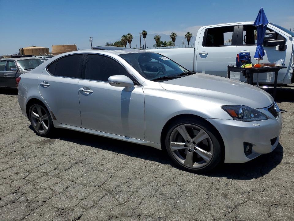 2012 Lexus VIN JTHBE5C29C5030978 COPART salvage auction — SIDE, Ca - Salvage Certificate, sold $1,550 on 2026-07-09 (photo 4)