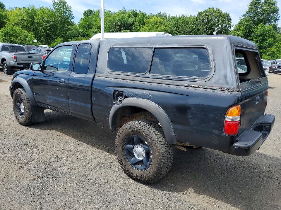 2002 Toyota Tacoma VIN 5TEWN72N92Z126504 COPART salvage auction — REAR END, Vt - Certificate Of Title, sold $2,450 on 2026-07-10 (photo 2)