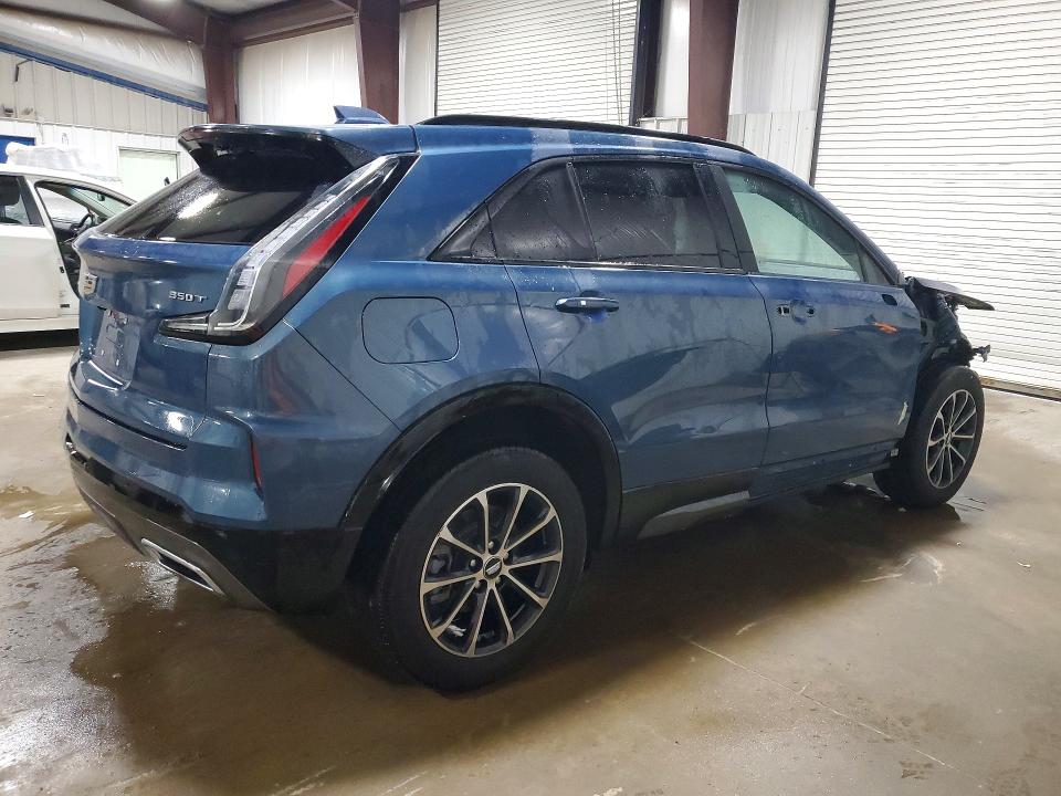 2025 Cadillac Xt4 VIN 1GYFZFR40SF107620 COPART salvage auction — FRONT END, Pa - Certificate Of Salvage, sold $12,700 on 2026-07-08 (photo 3)