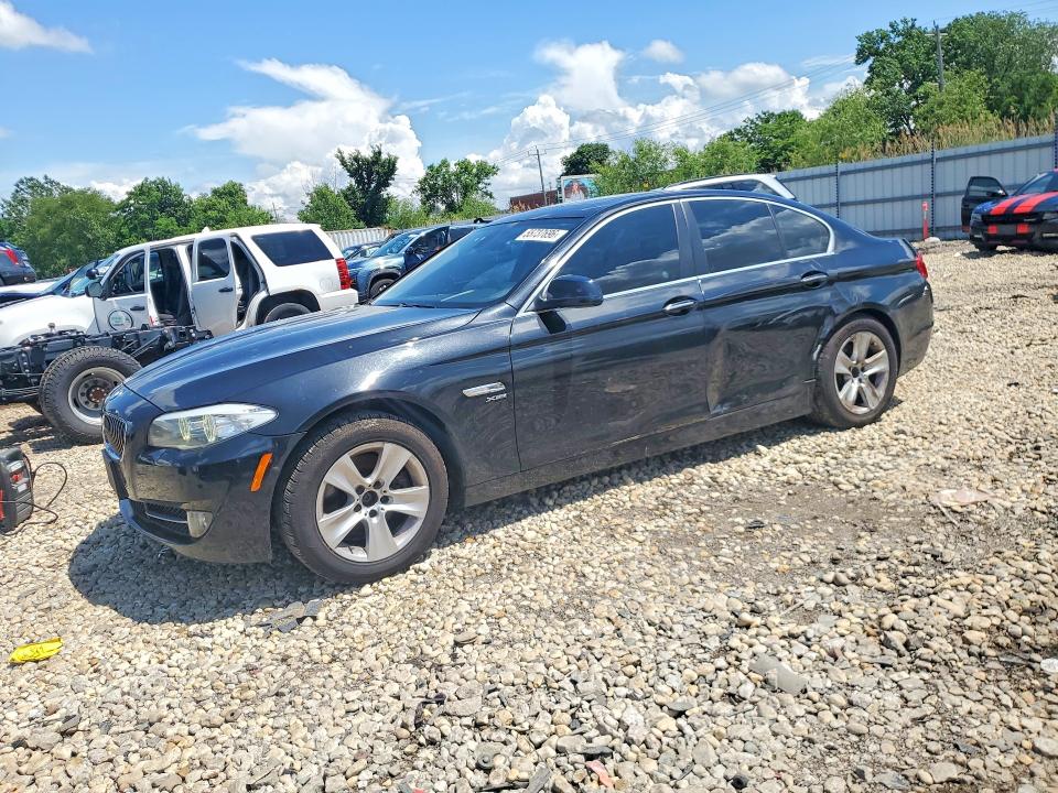 2012 BMW 5er VIN WBAXH5C57CC595229 COPART salvage auction — SIDE, IL - SALVAGE CERTIFICATE, sold $1,700 on 2026-07-10 (photo 1)