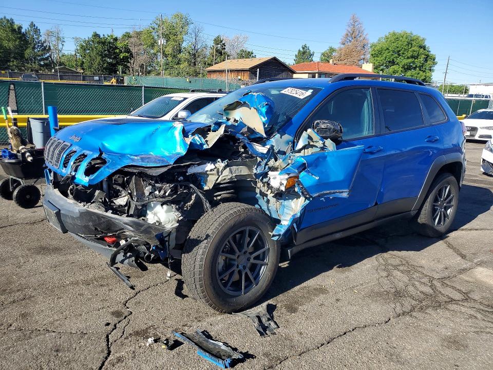 2020 Jeep Cherokee VIN 1C4PJMBN6LD518011 COPART salvage auction — FRONT END, Co - Public - Salvage Title, sold $4,000 on 2026-07-09 (photo 1)
