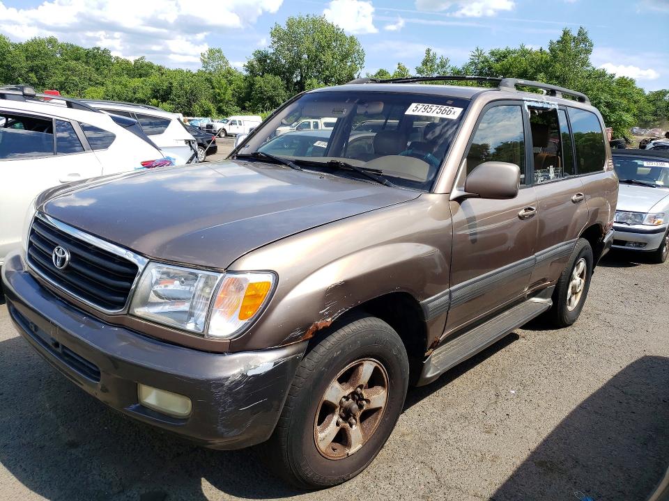 2000 Toyota Land cruiser VIN JT3HT05J9Y0097047 COPART salvage auction — SIDE, Ct - Certificate Of Title, sold $975 on 2026-07-07 (photo 1)