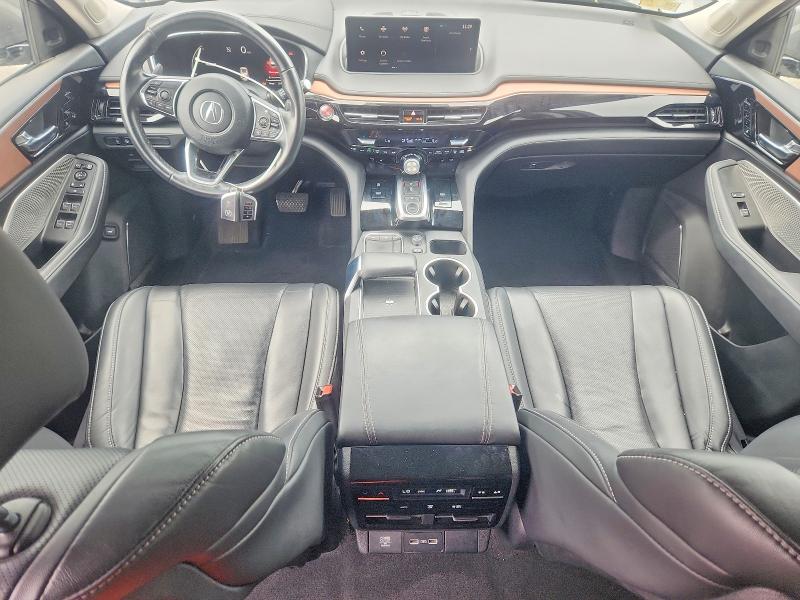 2022 Acura Mdx VIN 5J8YE1H46NL009424 COPART salvage auction — FRONT END, Wv - Salvage Certificate, sold $8,200 on 2026-07-30 (photo 8)