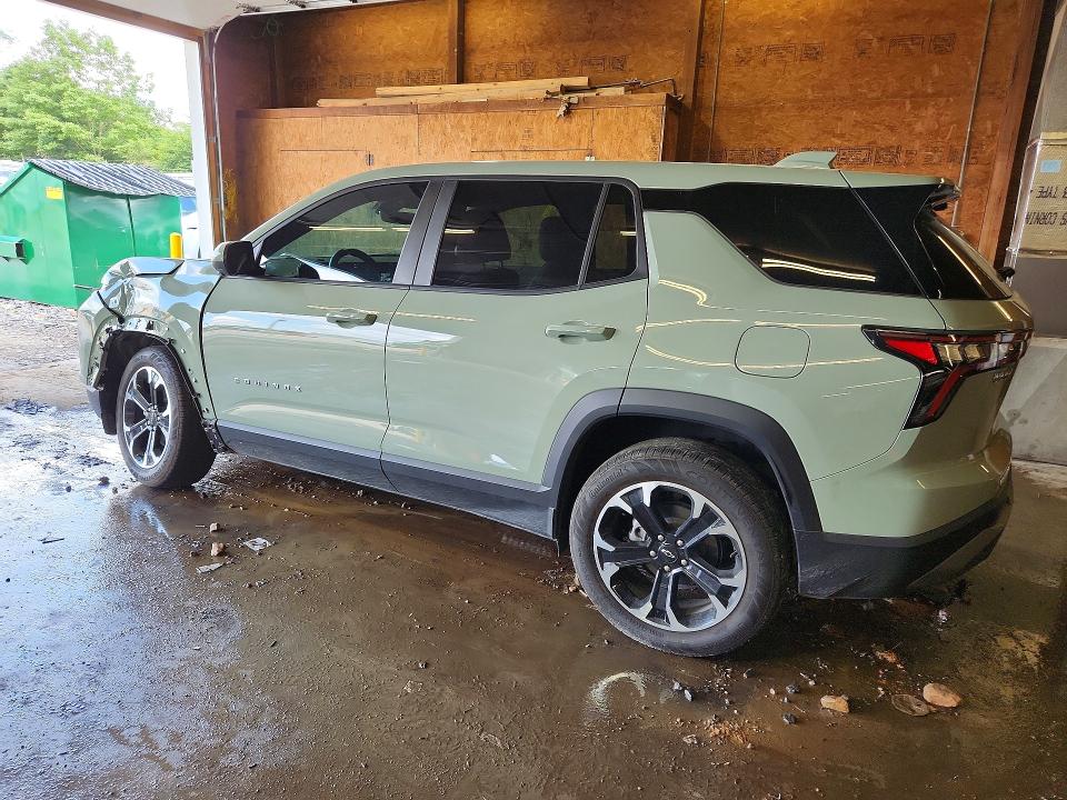 2025 Chevrolet Equinox VIN 3GNAXPEG3SL166928 COPART salvage auction — FRONT END, Pa - Certificate Of Salvage, sold $9,600 on 2026-07-02 (photo 2)