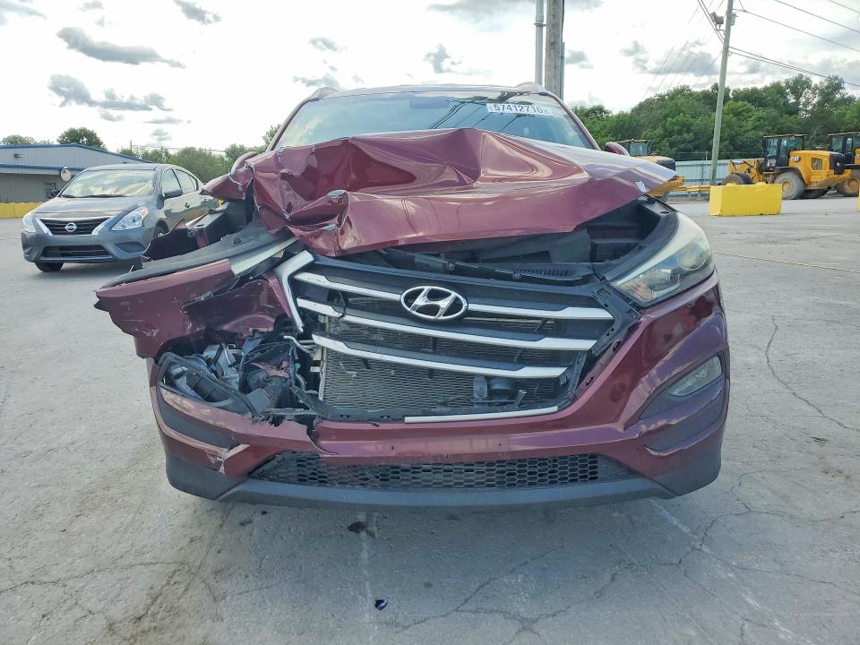 2018 Hyundai Tucson VIN KM8J33A4XJU663418 COPART salvage auction — FRONT END, OH - CERT OF TITLE-SALVAGE, sold $1,950 on 2026-07-27 (photo 5)