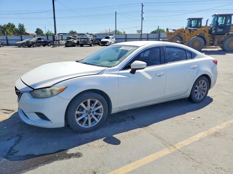2014 Mazda 6 VIN JM1GJ1U64E1145107 COPART salvage auction — FRONT END, Id - Salvage Certificate Of Title, sold $875 on 2026-07-09 (photo 1)