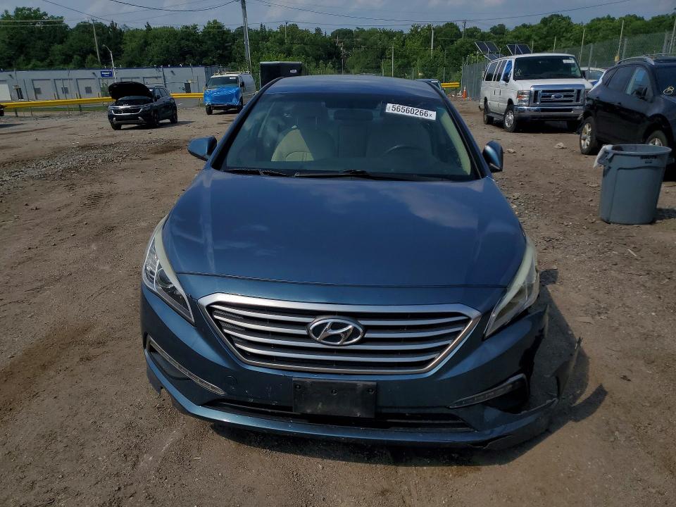 2015 Hyundai Sonata VIN 5NPE24AF7FH144442 COPART salvage auction — SIDE, Md - Certificate Of Title, sold $500 on 2026-07-02 (photo 5)