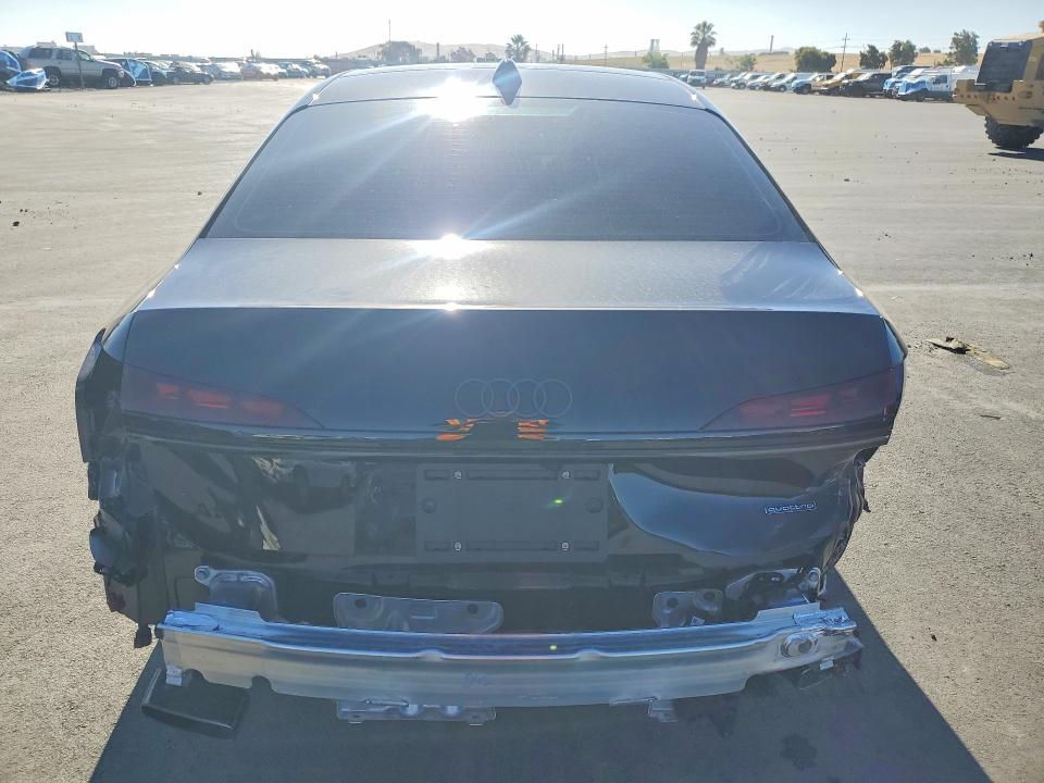 2026 Audi A6 VIN WAU65CFN0TN030488 COPART salvage auction — REAR END, Ca - Salvage Certificate, sold $28,000 on 2026-07-20 (photo 6)