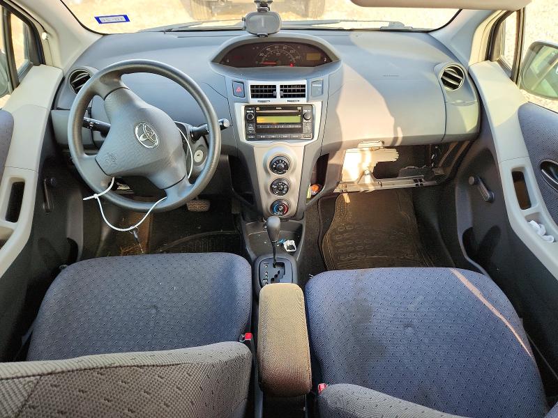 2009 Toyota Yaris VIN JTDKT903395223244 COPART salvage auction — REAR END, Tx - Salvage Vehicle Title, sold $1,100 on 2026-07-07 (photo 8)