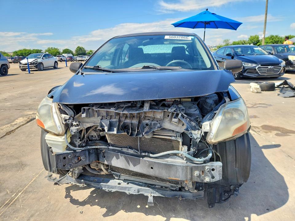 2008 Toyota Yaris VIN JTDBT903X81283690 COPART salvage auction — FRONT END, Tx - Salvage Vehicle Title, sold $600 on 2026-07-02 (photo 5)