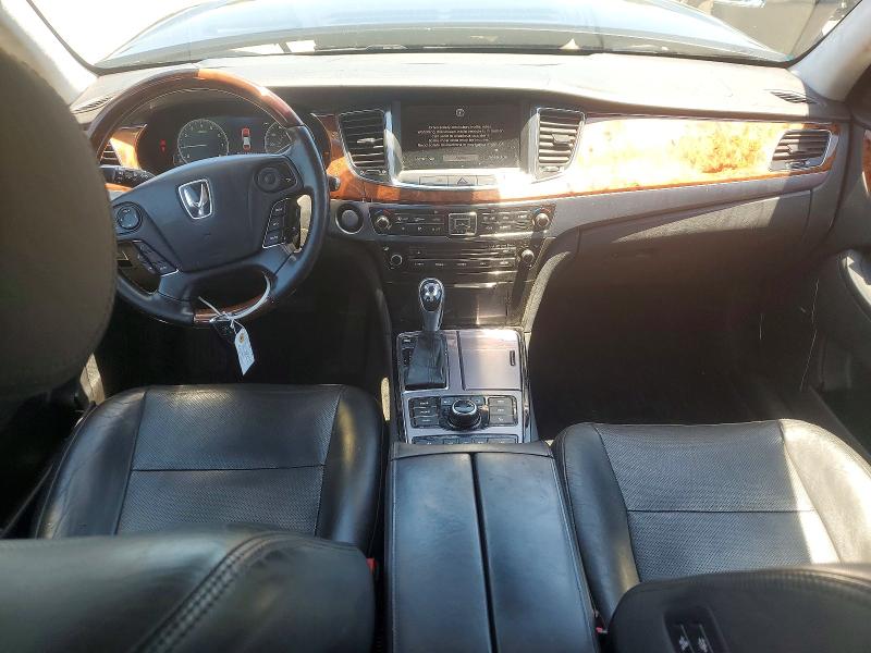 2014 Hyundai Equus VIN KMHGH4JH8EU085071 COPART salvage auction — REAR END, Sc - Cert Of Title-Salvage, sold $1,600 on 2026-07-31 (photo 8)