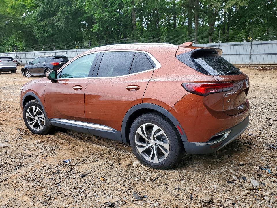 2021 Buick Envision VIN LRBFZPR40MD123535 COPART salvage auction — REAR END, Ga - Cert Of Title-Salvage, sold $5,700 on 2026-07-28 (photo 2)