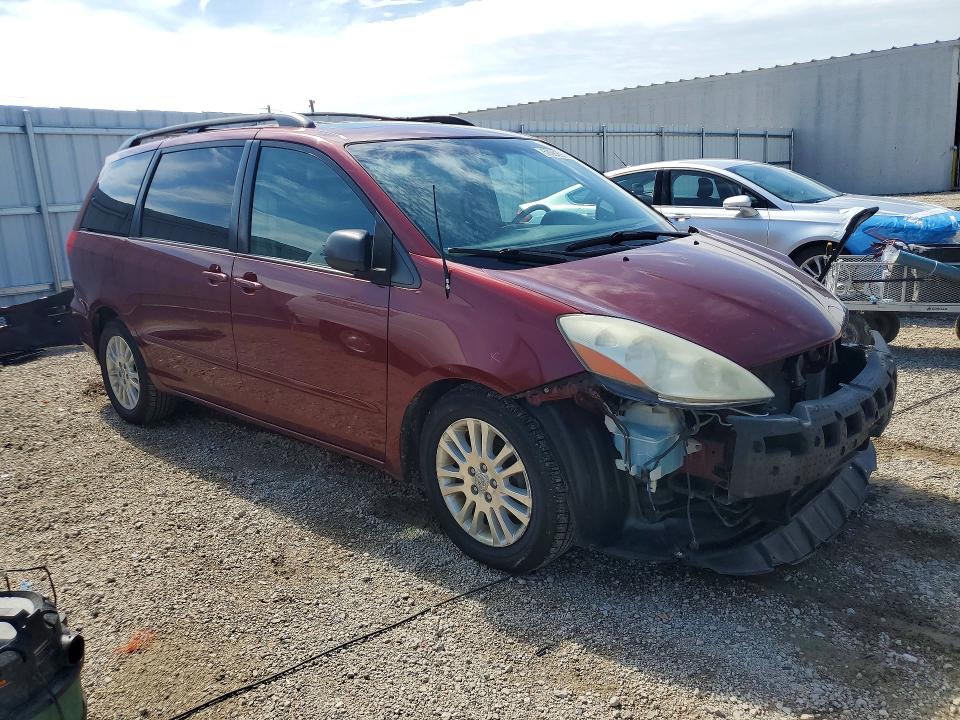 2009 Toyota Sienna VIN 5TDZK22C19S234288 COPART salvage auction — FRONT END, Ia - Cert Of Title-Salvage Title, sold $525 on 2026-07-29 (photo 4)