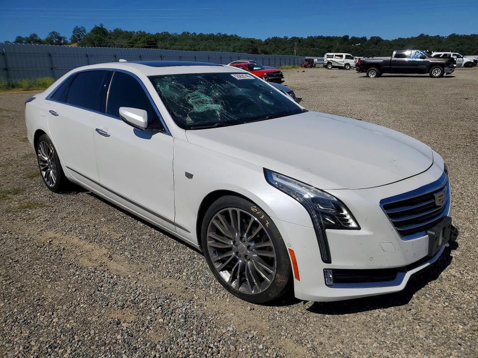 2018 Cadillac Ct6 VIN 1G6KD5RS7JU122088 COPART salvage auction — FRONT END, CA - SALVAGE CERTIFICATE, sold $1,300 on 2026-07-24 (photo 4)