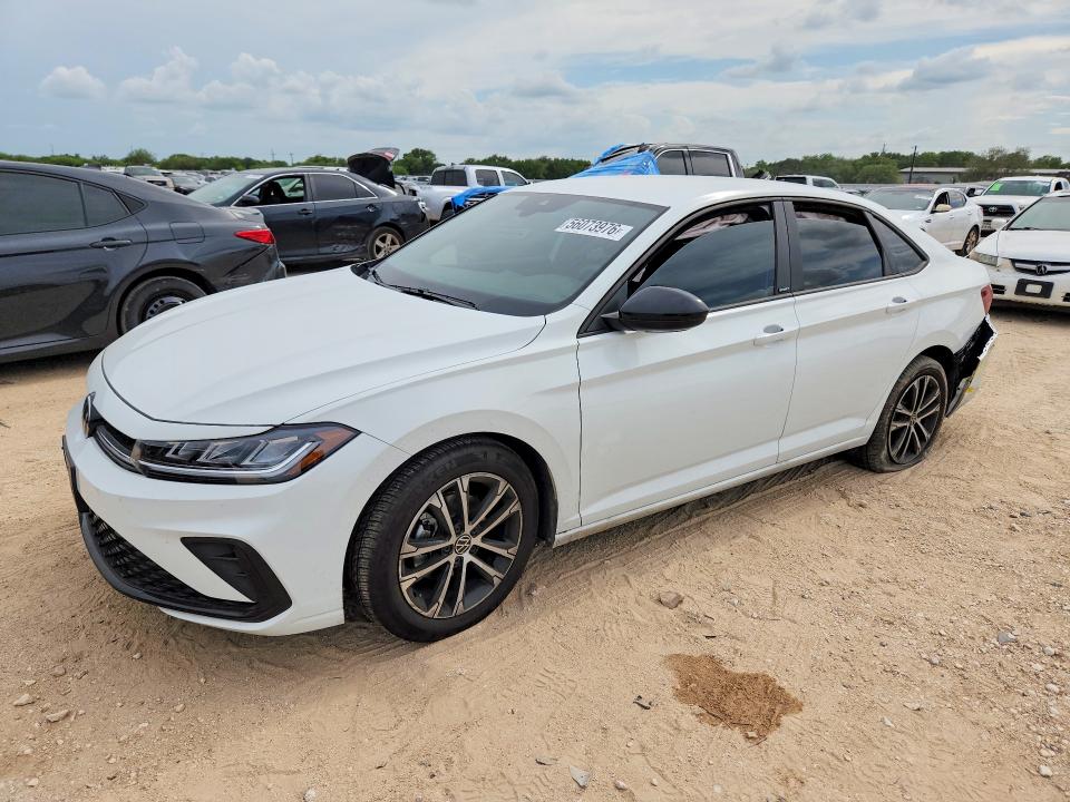 2026 Volkswagen Jetta VIN 3VWBW7BUXTM021243 — COPART salvage auction photo
