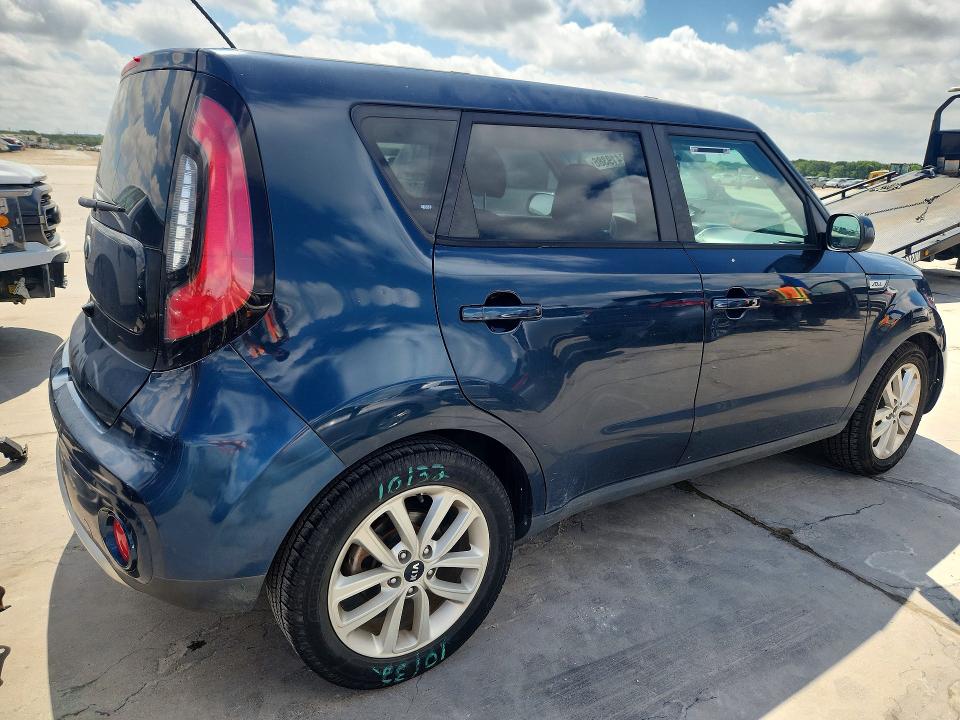 2017 Kia VIN KNDJP3A56H7412972 COPART salvage auction — FRONT END, TX - SALVAGE VEHICLE TITLE (P), sold $1,850 on 2026-07-16 (photo 3)
