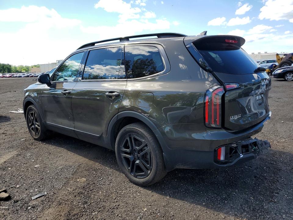 2024 Kia Telluride VIN 5XYP5DGC2RG471548 COPART salvage auction — REAR END, Ct - Cert Of Title-Salvage, sold $725 on 2026-07-31 (photo 2)