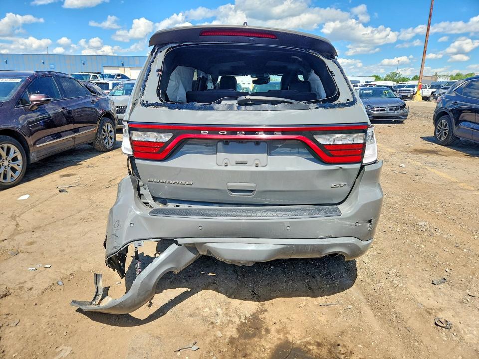 2024 Dodge Durango VIN 1C4RDHDG9RC137225 COPART salvage auction — REAR END, Fl - Cert Of Title Slvg Rebuildable, sold $3,300 on 2026-07-09 (photo 6)